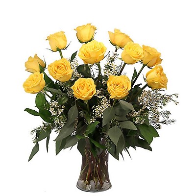 Dozen Yellow Roses