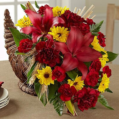 Cornucopia Table arrangement