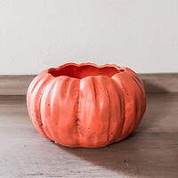 Ceramic Pumpkin Vase